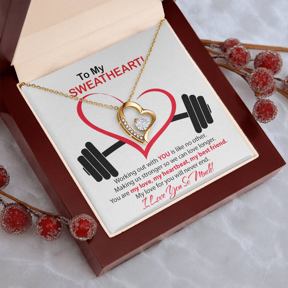 Forever Love Sweatheart! Forever Love Necklace