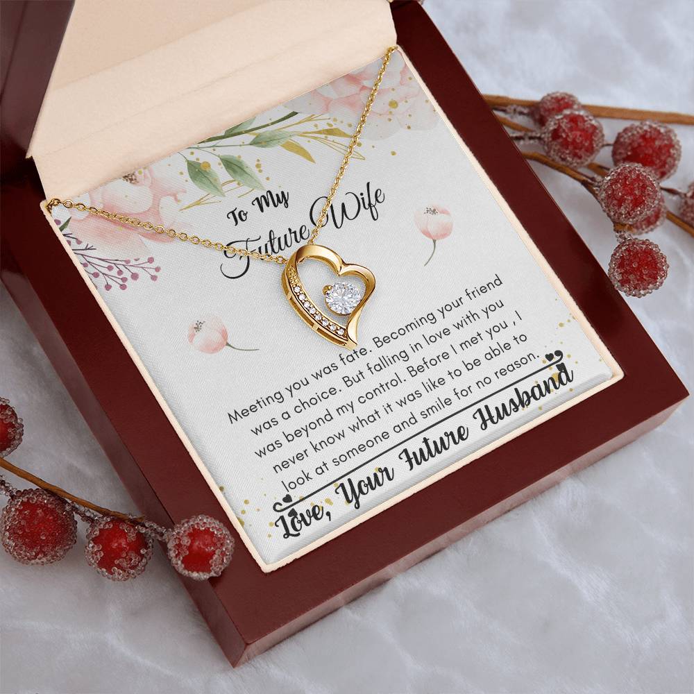 Future Wife Smile For No Reason Necklace 1 Forever Love Necklace