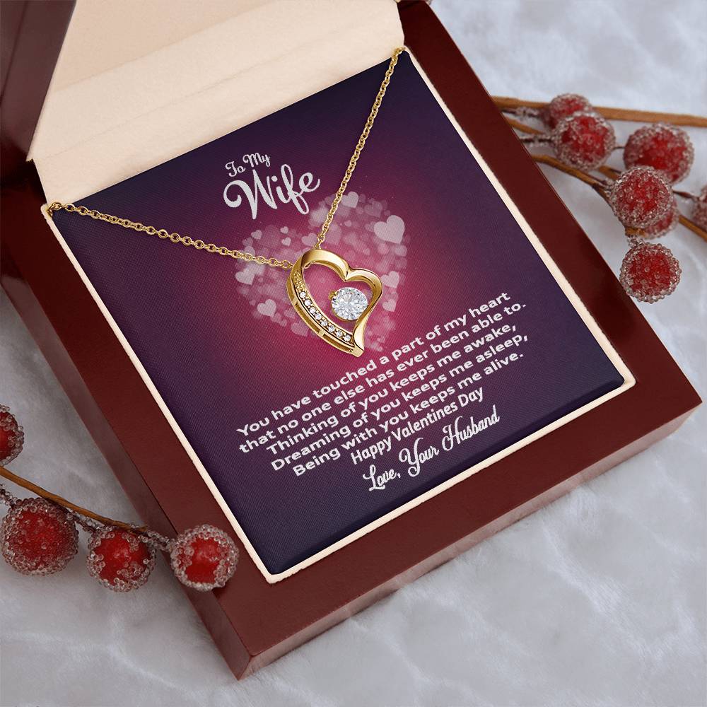 Forever Love Necklace Touched My Heart 1 Forever Love Necklace