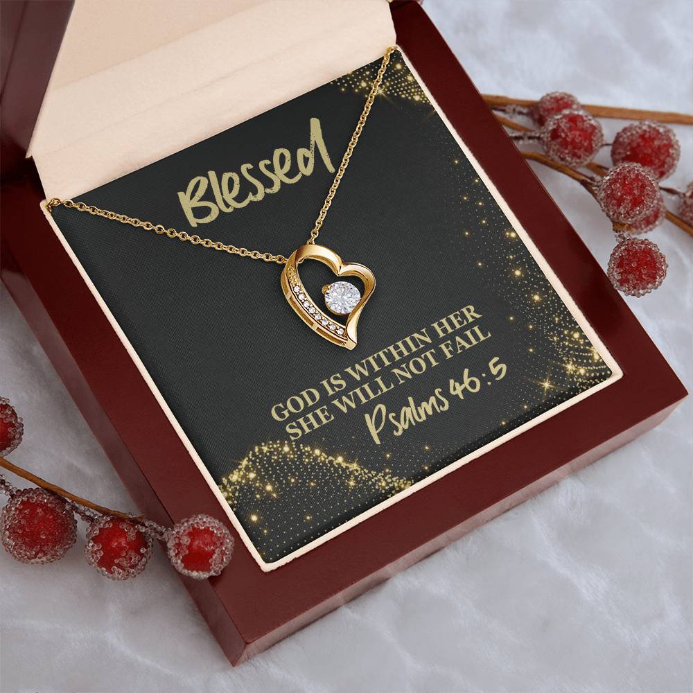 Psalms 465 God's Promise Necklace 1 Forever Love Necklace