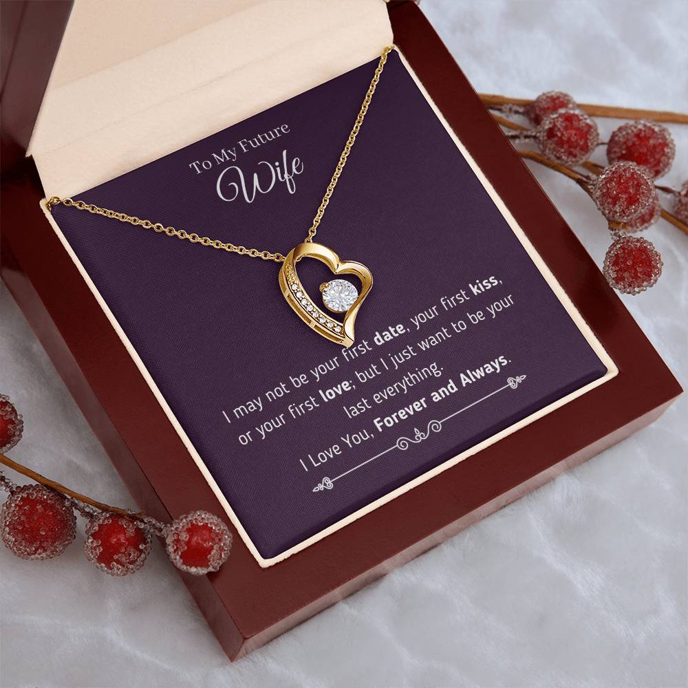 To My Future Wife - Last Everything Necklace Forever Love Necklace