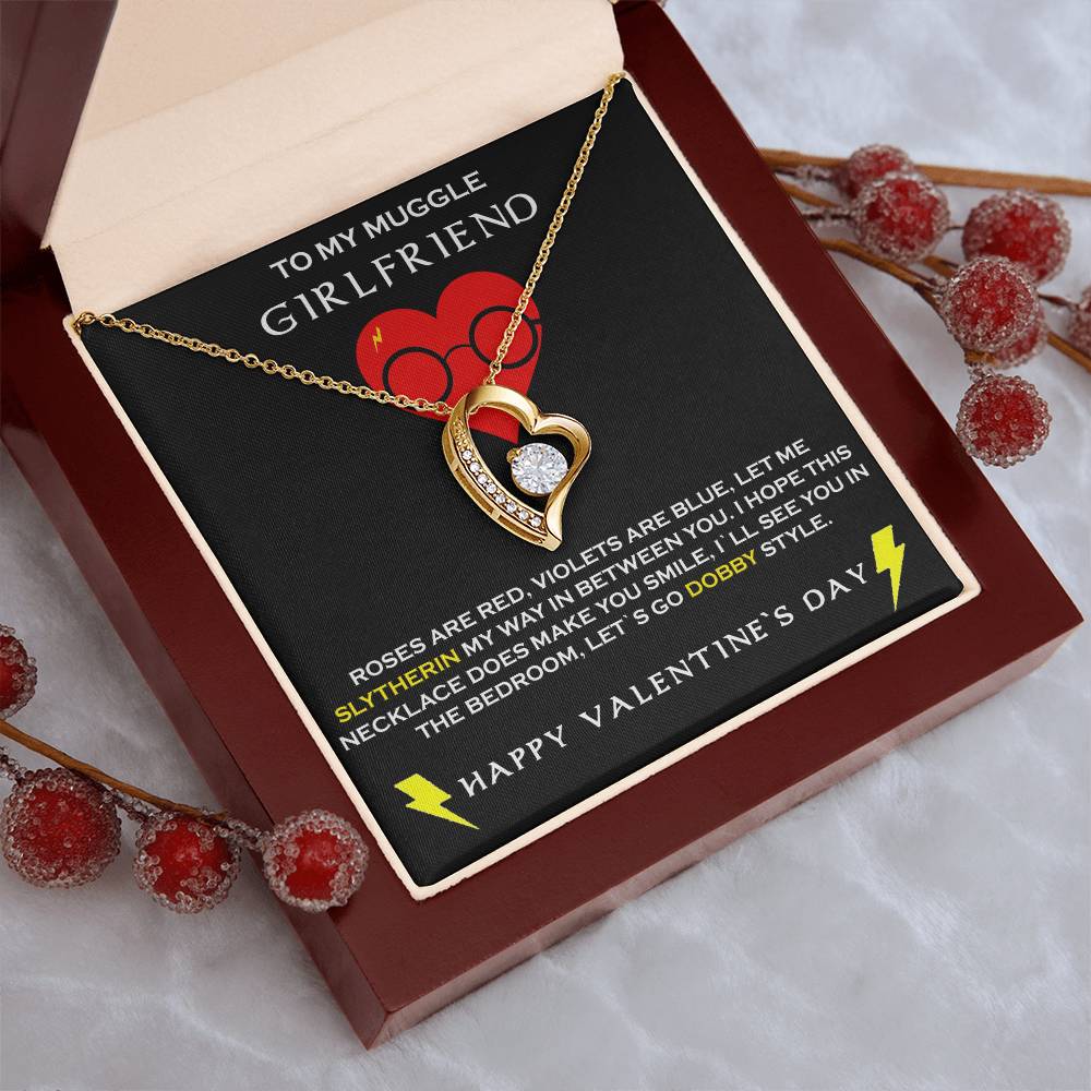 To My Girlfriend Exquisite Necklace For That Harry Potter Nerd Forever Love Necklace