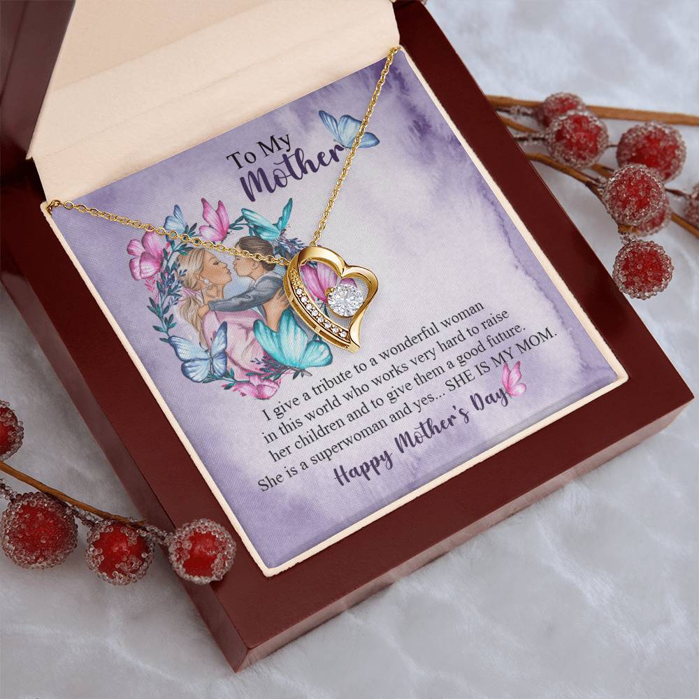 Mother's Day Necklace Forever Love Necklace