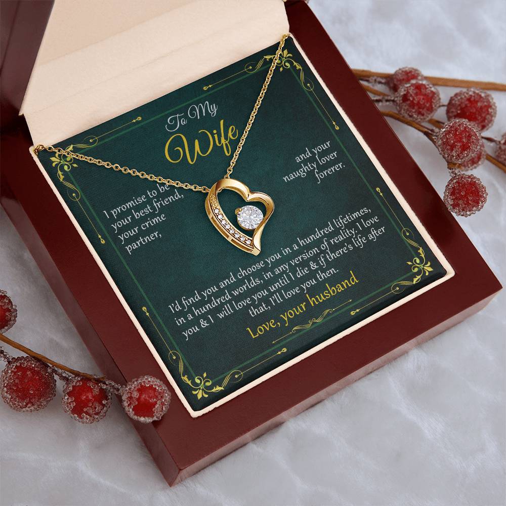 I Promise Forever Love Necklace