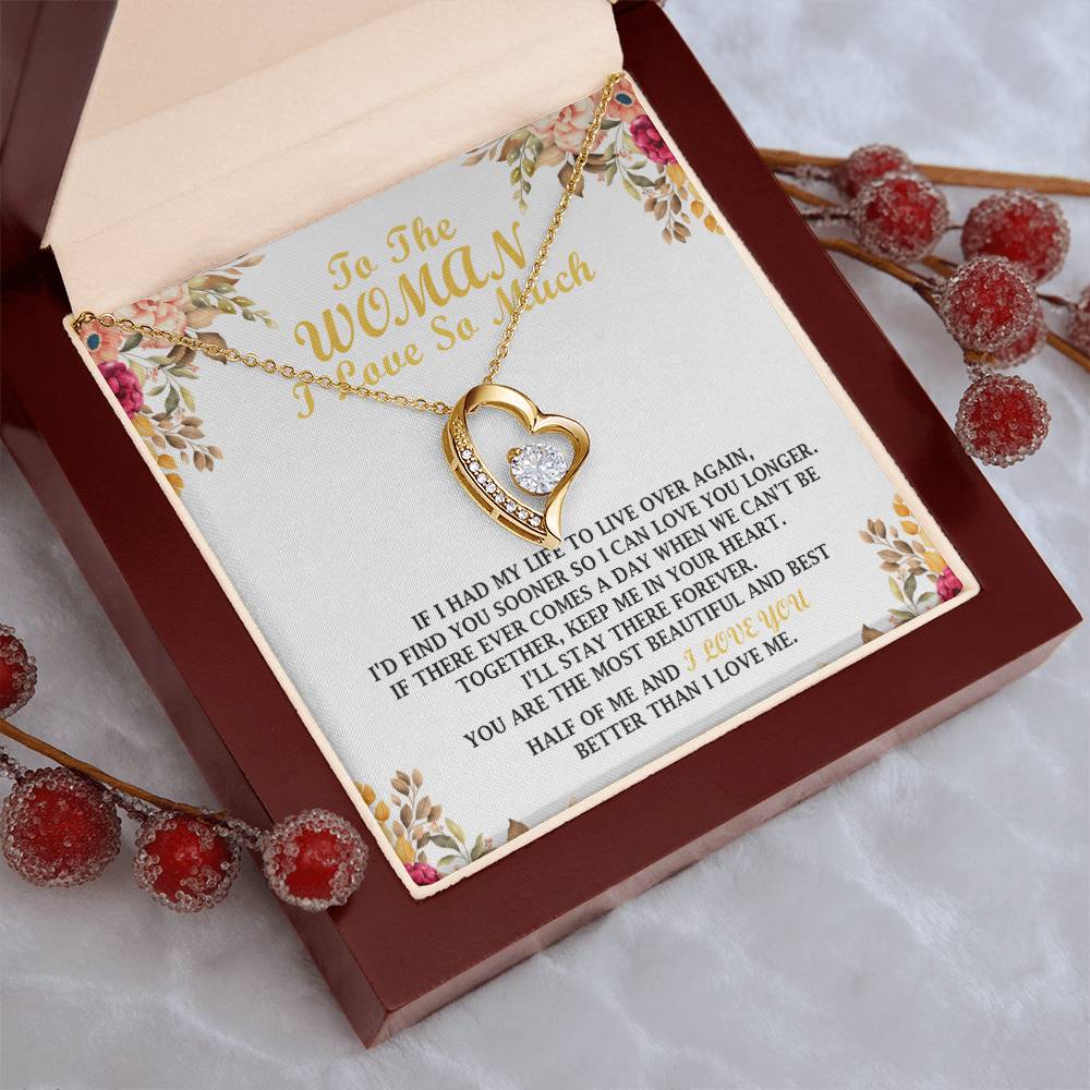 To The Woman I Love -Forever Love- So36 Forever Love Necklace