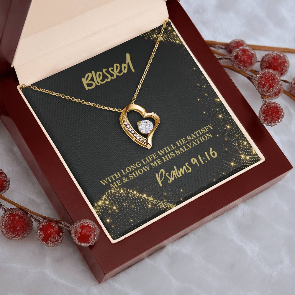 Psalms 9116 Necklace 2 1 Forever Love Necklace