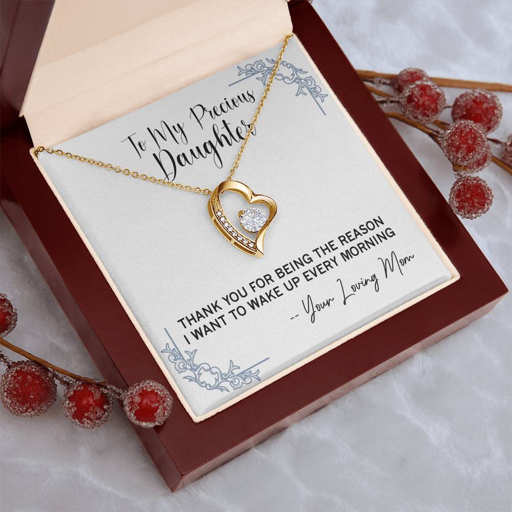 Precious Daughter Necklace Forever Love Necklace