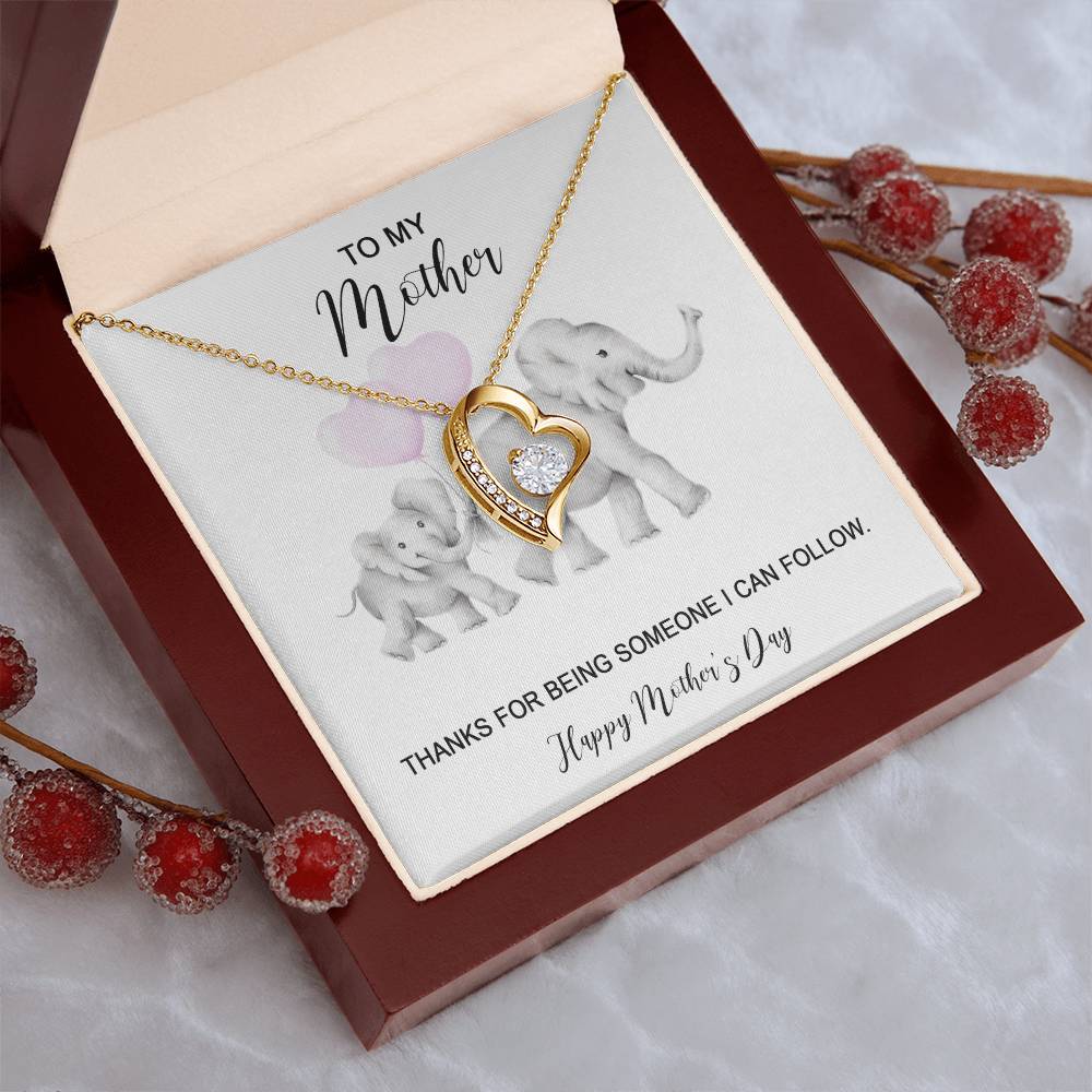 Mother's Day Gift  Necklace For Mom  Mother's Day Necklace  Best Gift For Mom  Mother's Day Necklace 2 Forever Love Necklace