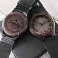 I Will Always Love You Daddy Watch Dad Gift Gift For Father Personalized Watch Dads Gifts Birthday Gift For Dad Unique Engraved Wooden Watch
