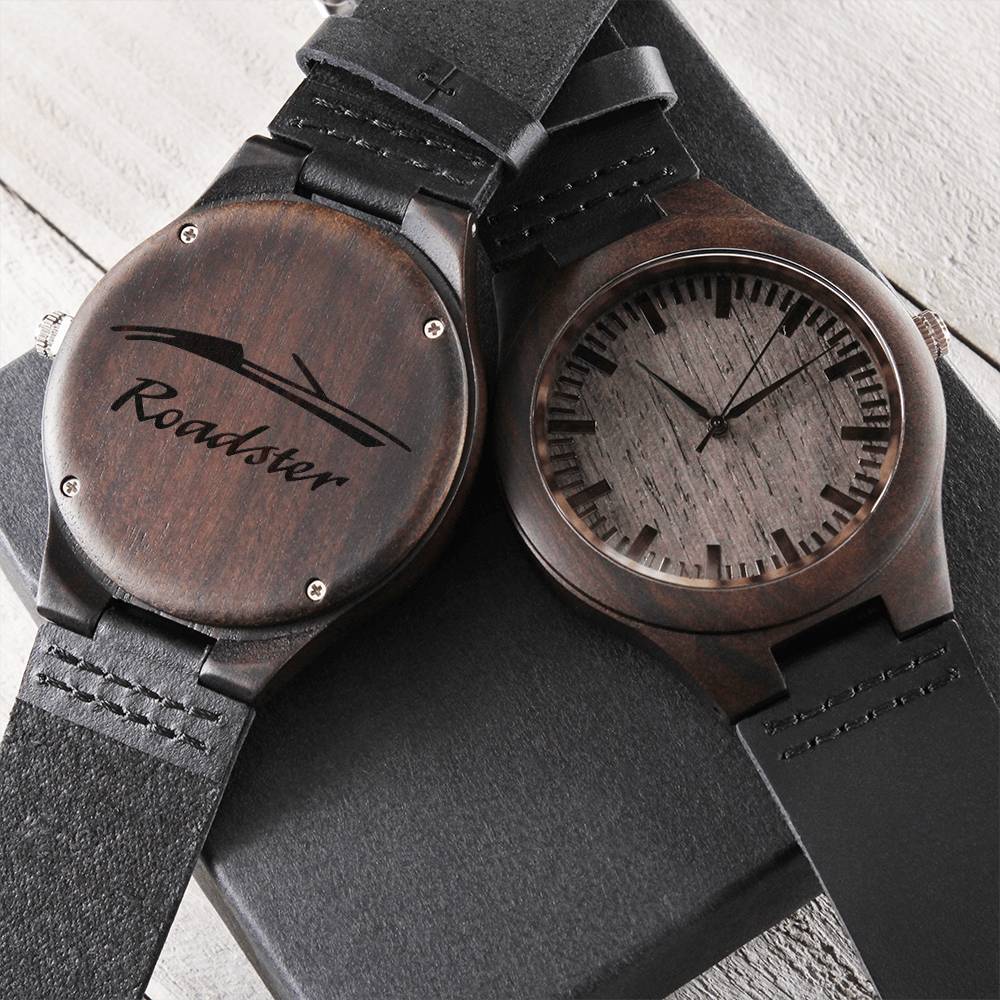 Car Lovers The Chrysler Crossfire Roadster Lovers For Him Dad Son Husband Boyfriend Brother Gift Engraved Wooden Watch