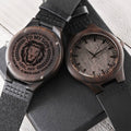 I'll Always Have Your Back - To My Son - Engraved Wooden Design Wooden Watch My Son - Someday When The Pages Of My Li Engraved Wooden Watch