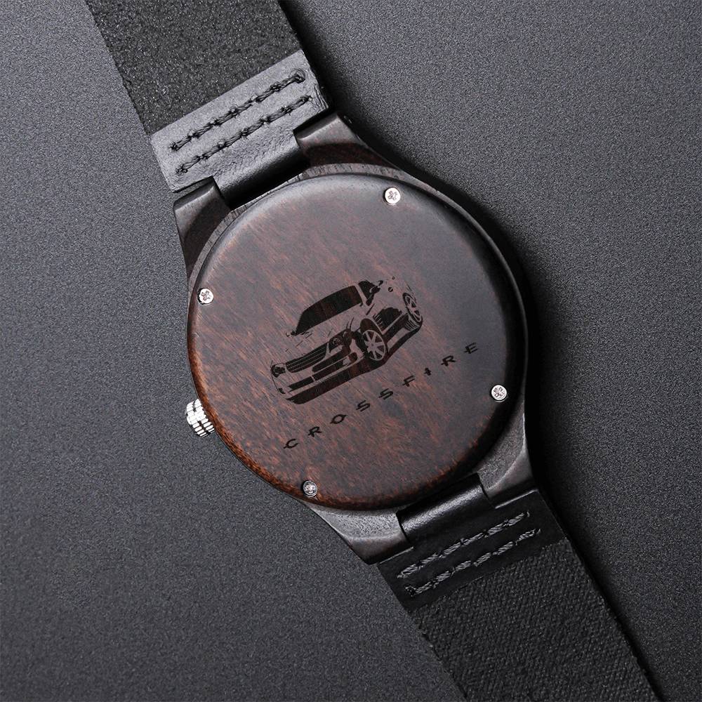 Chrysler Crossfire Roadster Laser Engraved Sandalwood Watch Car Lovers Gift For Him Or Yourself Engraved Wooden Watch