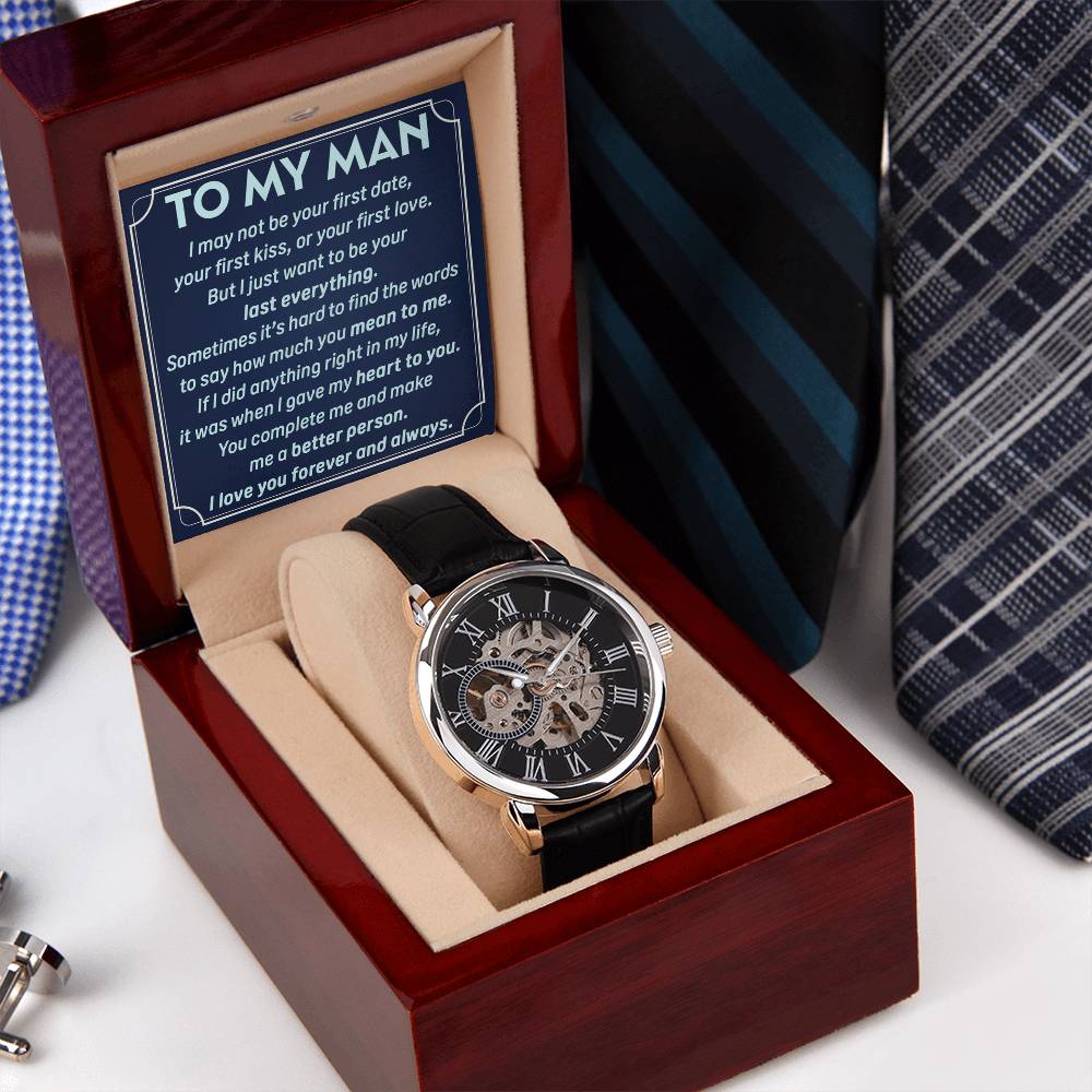 My Man - First Kiss First Love - Openwork Watches