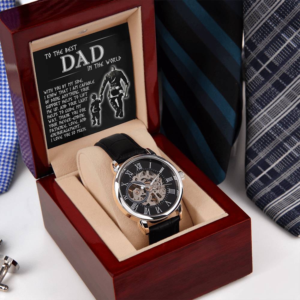Dad - By My Side - Openwork Watches