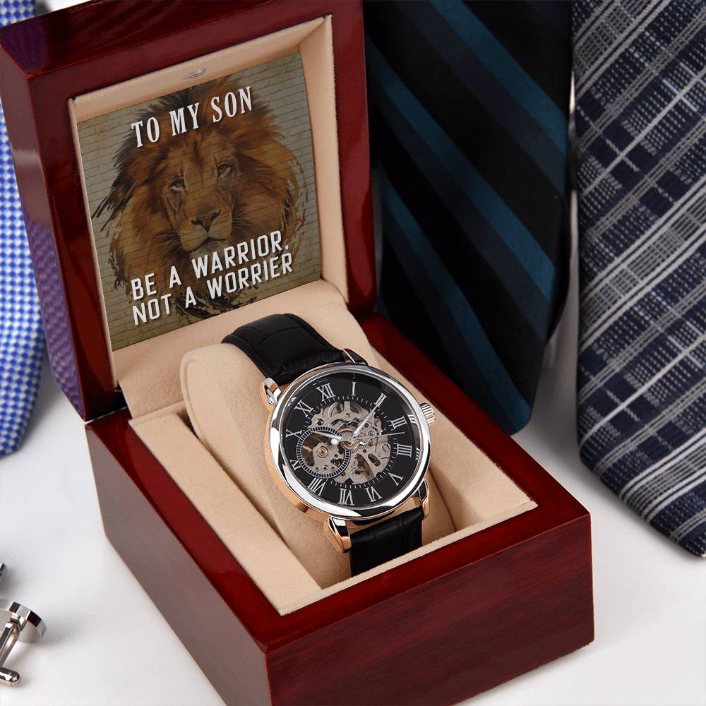To My Son - Openwork Watches