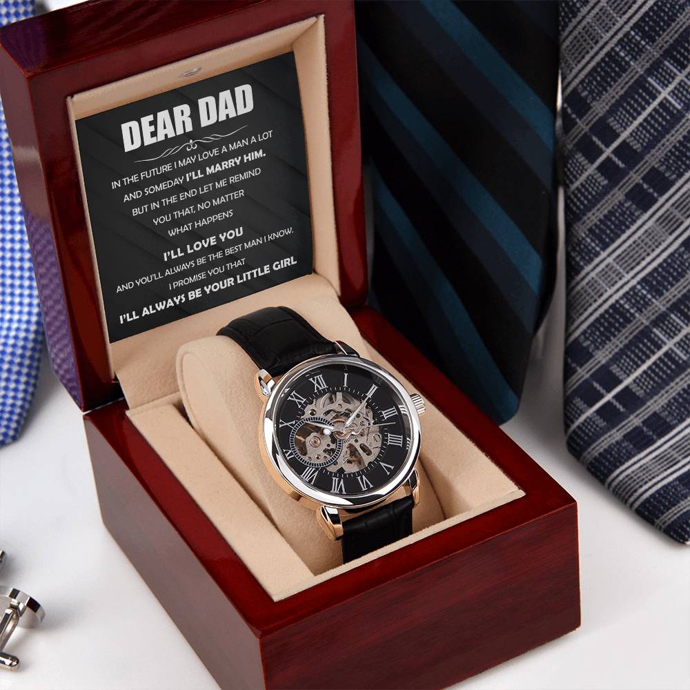 Always You Little Girl - Openwork Watches For Dad