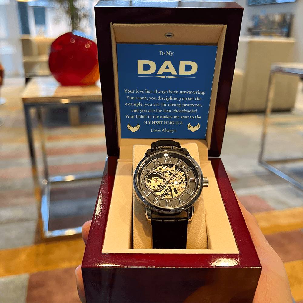 Love You Forever - Men's Openwork Watches