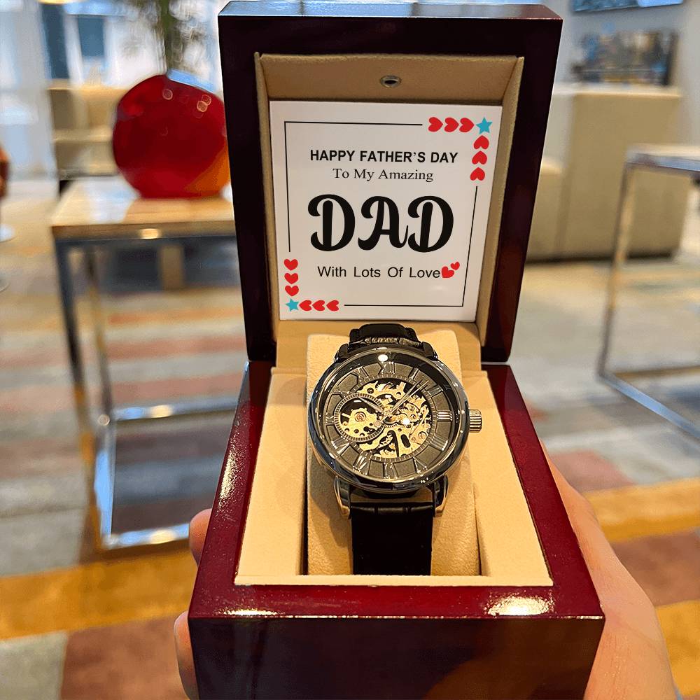 Father's Day Gift  Watch For Dad  Gift For Dad  Father Of The Bride Gift  Gift From Son  Gift From Daughter  Men Watch  To Dad
