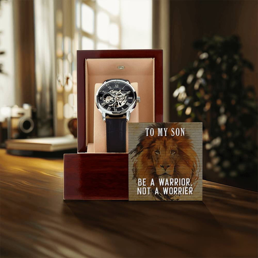 To My Son - Openwork Watches
