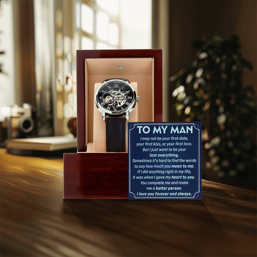 My Man - First Kiss First Love - Openwork Watches