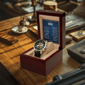 To My Son Skies Openwork Watches