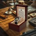 To My Man - Straighten Your Crown - Openwork Watches