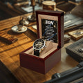 Gift For Son Son Birthday Gift From Mom Mother To Son Gift You Are Braver Than You Believe Best Son Gift Meaningful Gift Openwork Watch