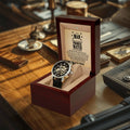 To My Man - You Are The Best Part Of My Life Openwork Watch