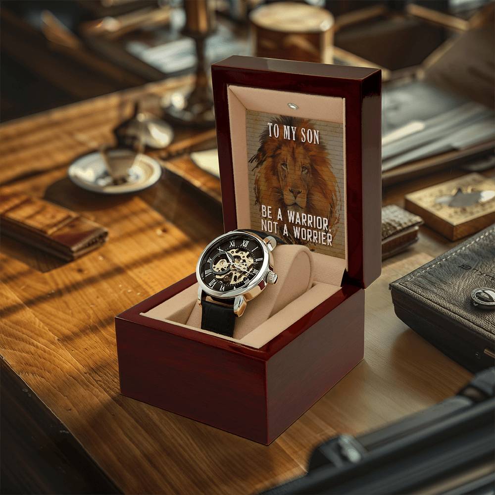 To My Son - Openwork Watches