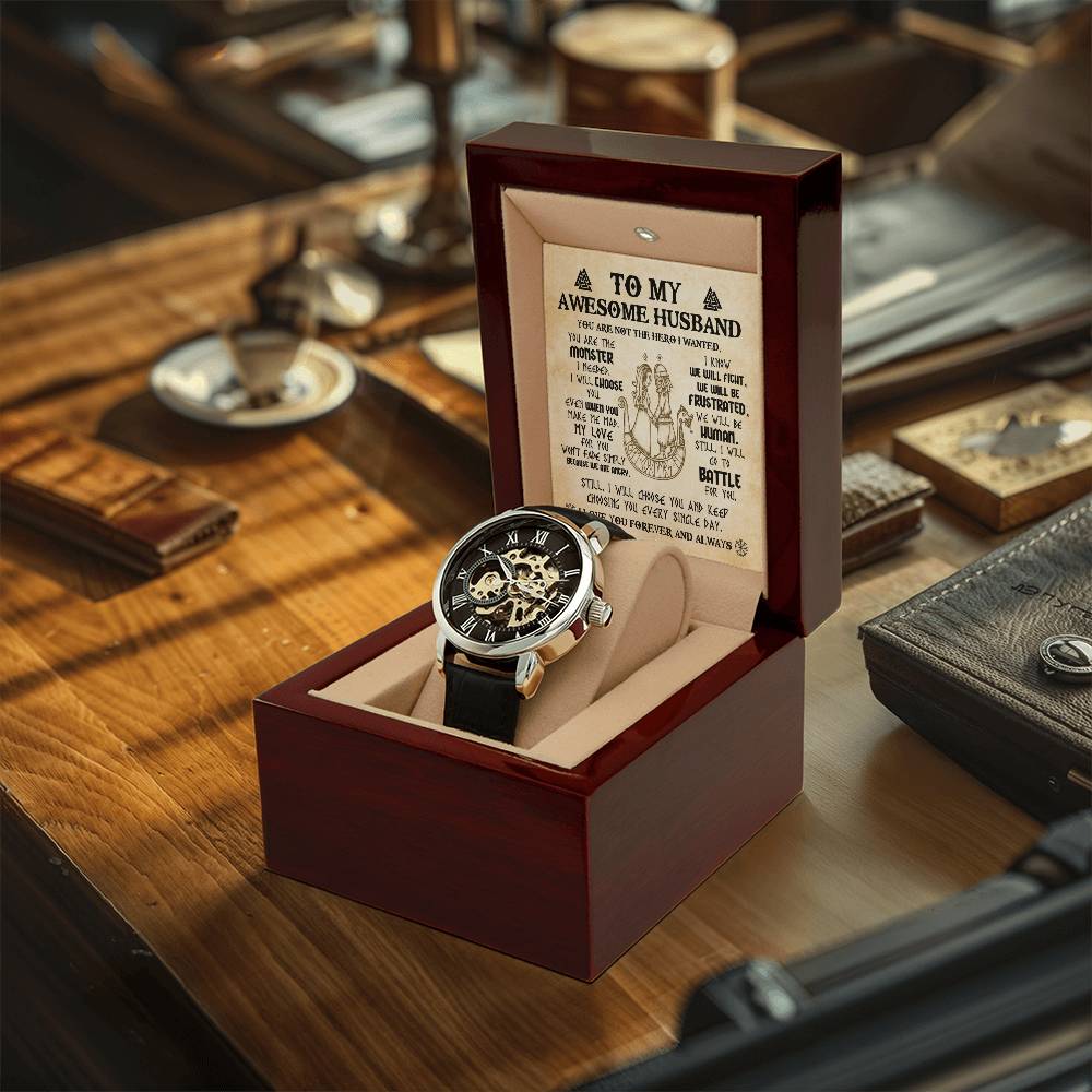 Husband - Battle For You - Openwork Watches