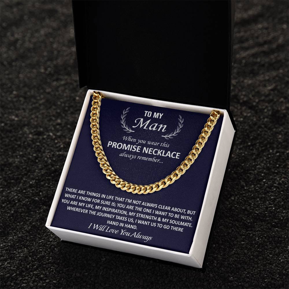 Gift For Your Man - Be With You - Cuban Link Cuban Link Chain