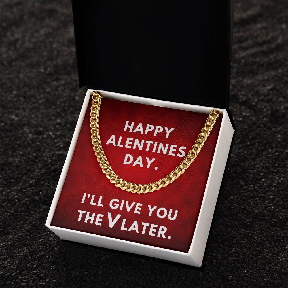 Best Gift For Your Love! Cuban Link Chain