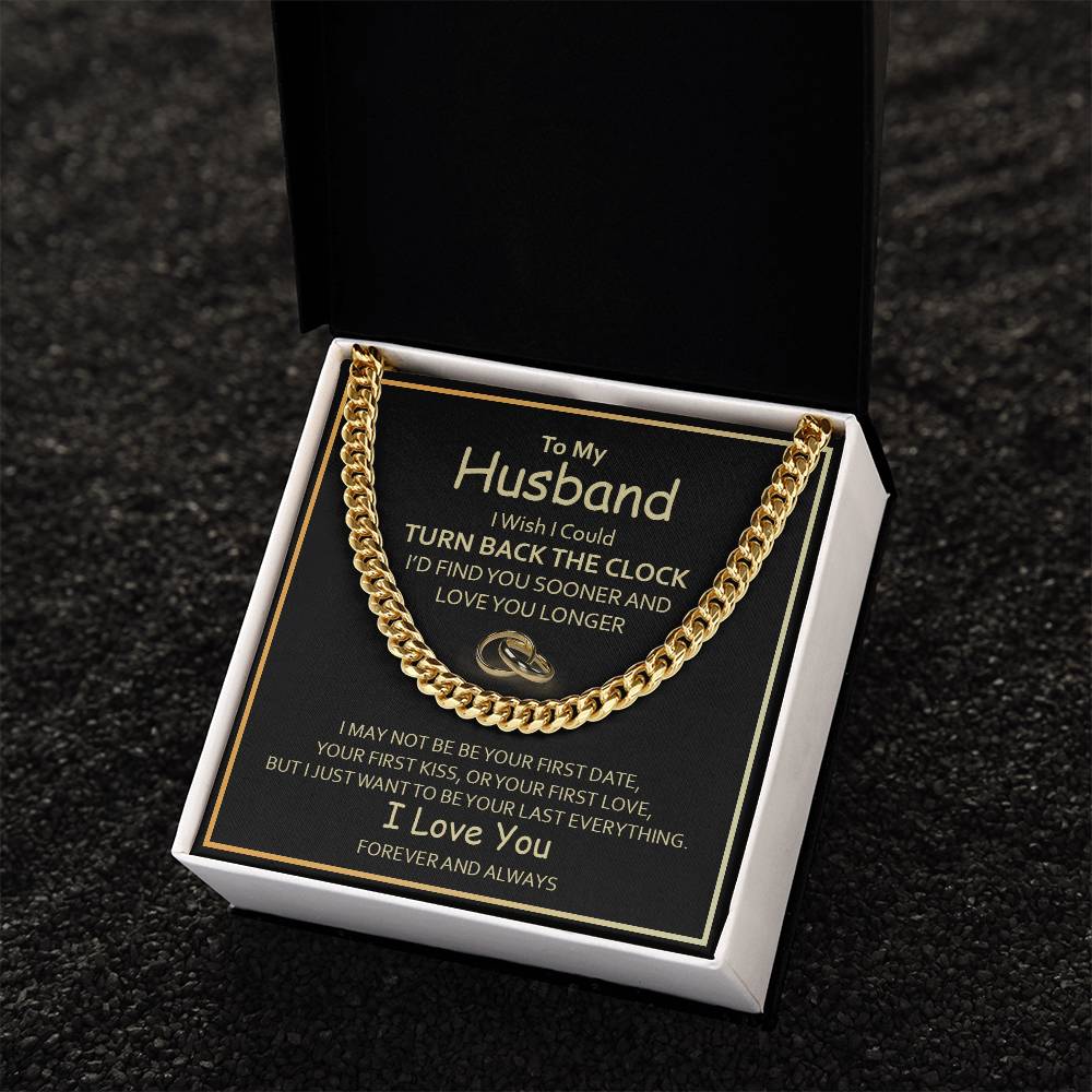 Turn Back The Clock Cuban Link Chain