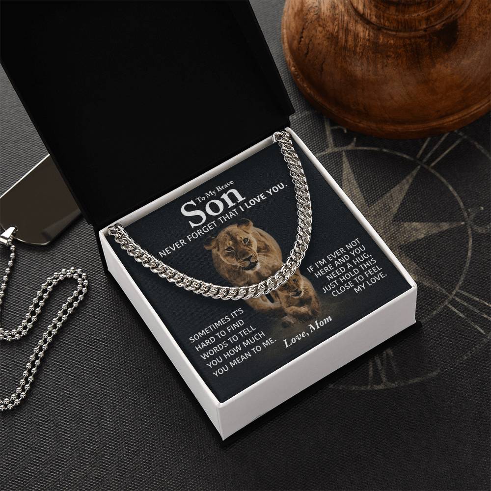 Son - To Feel My Love - Cuban Link Chain