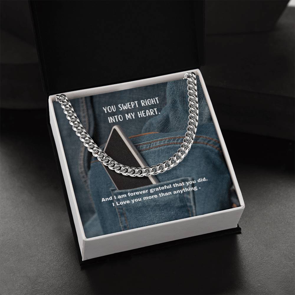 Cuban Link Chain And Message Of Love!