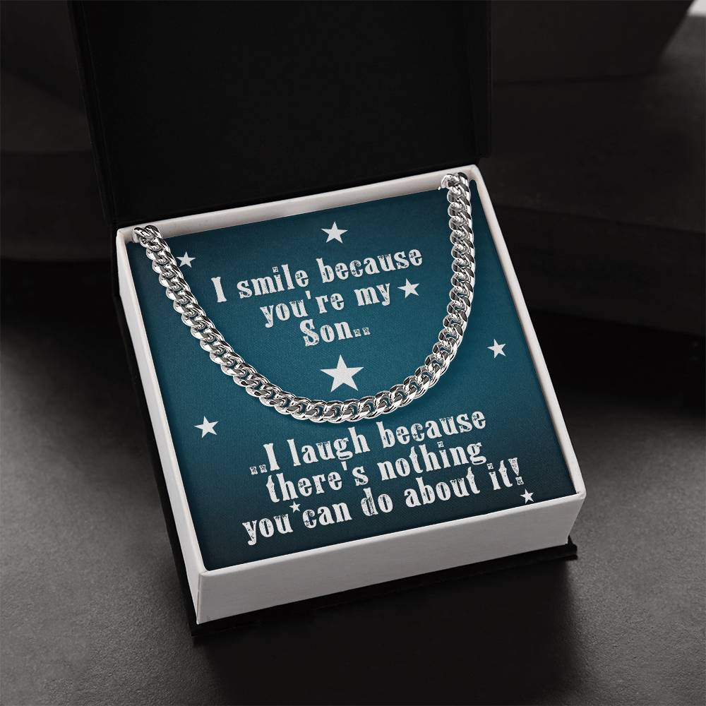There's Nothing You Can Do About It Cuban Link Chain