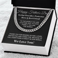 Our Dad Our World Father's Day Gift Cuban Link Chain