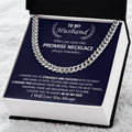 Gift For Husband - Promise - Cuban Link Valentine's Day Birthday Gift Anniversary Gift Gift For Boyfriend Gift For Hus Cuban Link Chain