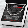Firefighter Heavy Durable Cuban Chain Necklace Cuban Link Chain