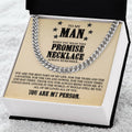 To My Man - You Are The Best Part Of My Life - Cuban Link Chain Necklace