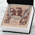 Gift For Army Husband Gift For Police Officer Gift For Militaryboyfriend Cute Romantic Gift For Him Cuban Link Chain