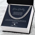 Father's Day Personalized Gift Gift For Husband Father's Day Gift From Baby First Father's Day 2022 Necklace Cuban Link Chain