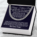 Our Everything Father's Day Necklace Cuban Link Chain
