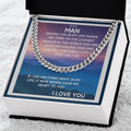 I Gave My Heart To You Cuban Link Chain Necklace Mountain View Edition