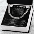 To My Man -Special Cuban Chain Cuban Link Chain