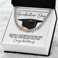 Graduation Gift Necklace  Graduation Gift For Him  College Graduation  High School  Senior Graduation  Class Of 2022 Cuban Link Chain