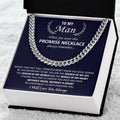 Gift For Your Man - My Joy - Cuban Link Valentine's Day Birthday Gift Anniversary Gift Gift For Boyfriend Gift For Hus Cuban Link Chain