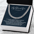 Cuban Chain Necklace For Son Cuban Link Chain