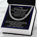 Happily Ever After Gift For Husband Cuban Link Chain