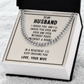 Cuban Link Chain For Husband. Chain Necklace Anniversary Gift For Husband Birthday Gift For Man Gift For Men Chain For